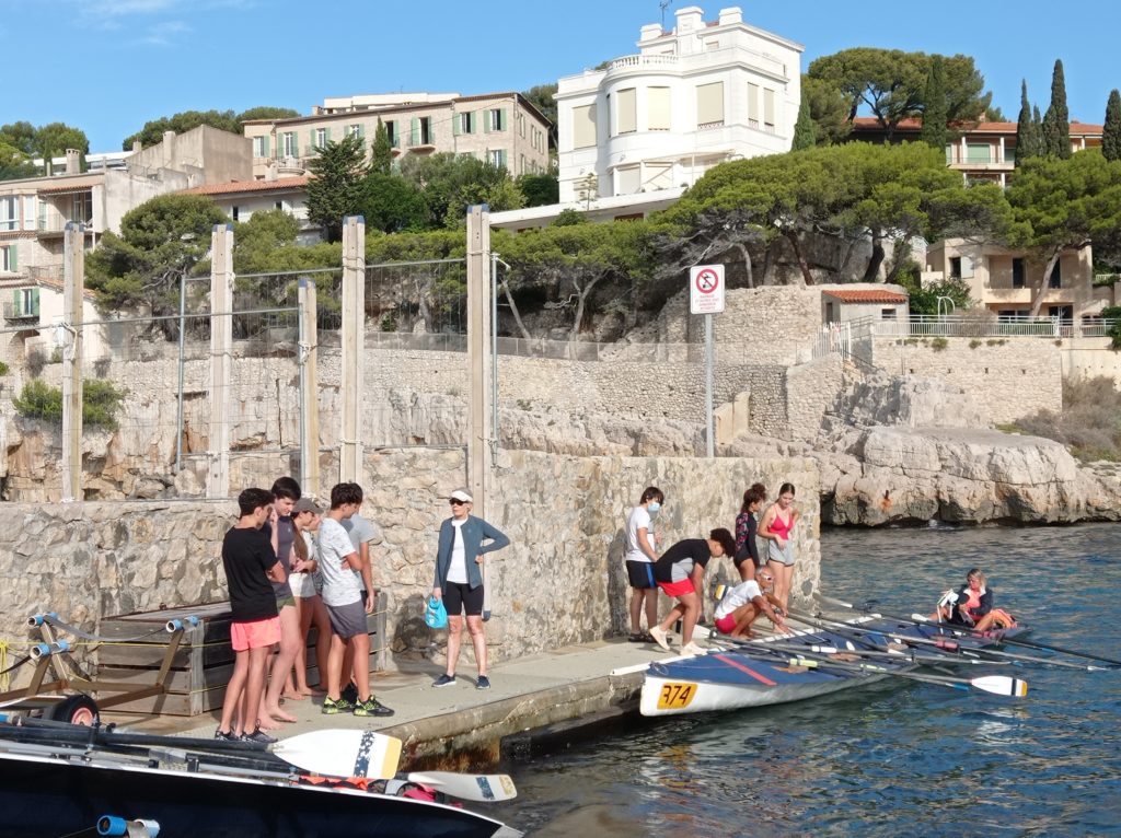 Sortie aviron à Cassis pour les 2ndes