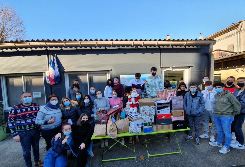 Collecte de dons pour les personnes sans abris