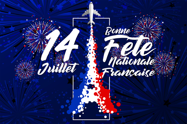 14 Juillet - Bonne Fête Nationale Français